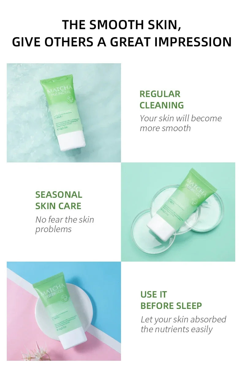 Gel Gommage Matcha Visage Hydrater Nourrissant
