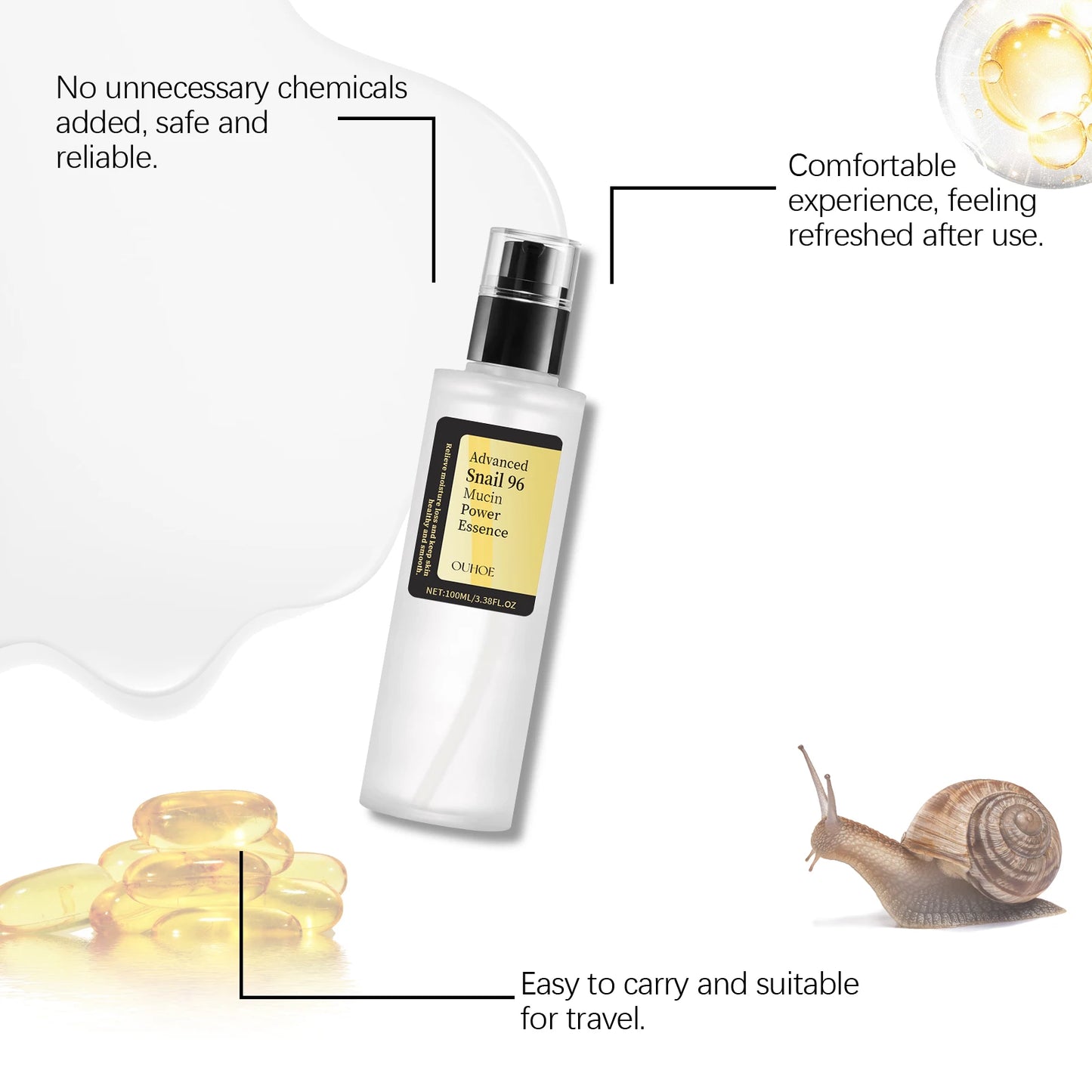 Sérum Advanced Snail 96 Mucin Power de COSRX 100ml