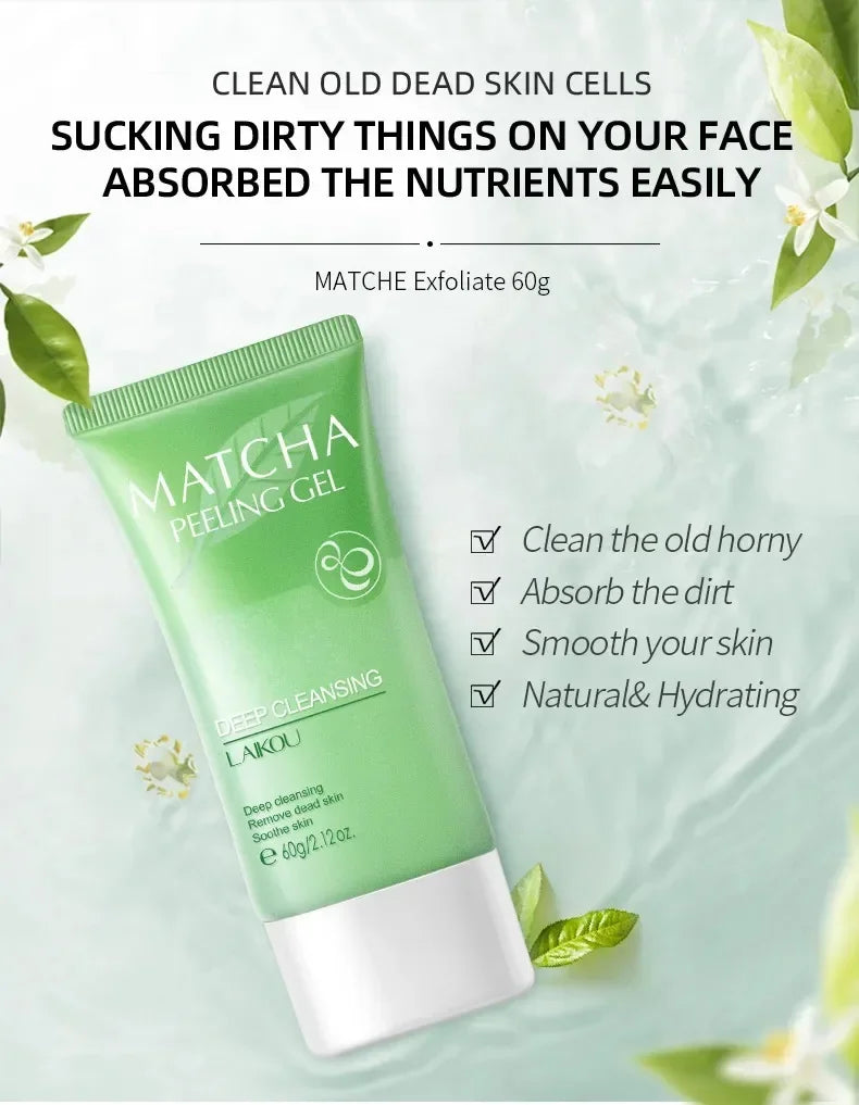 Gel Gommage Matcha Visage Hydrater Nourrissant