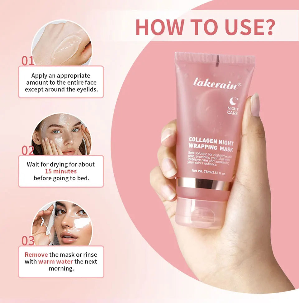 Masque de Nuit au Collagène - Skin Care Coréen