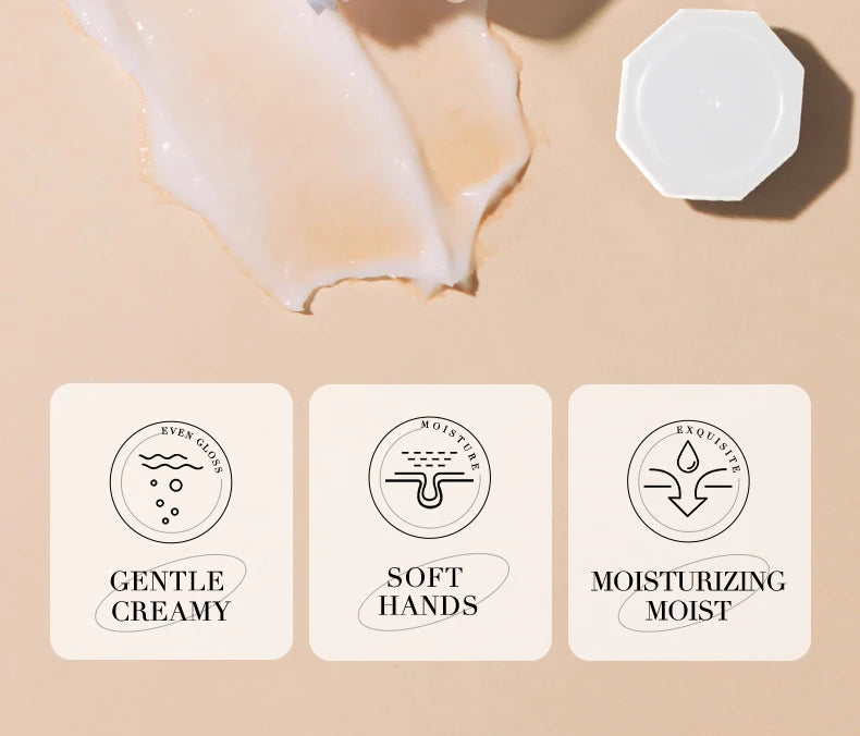Crème hydratante pour les mains au riz blanc - BIOAQUA 30g