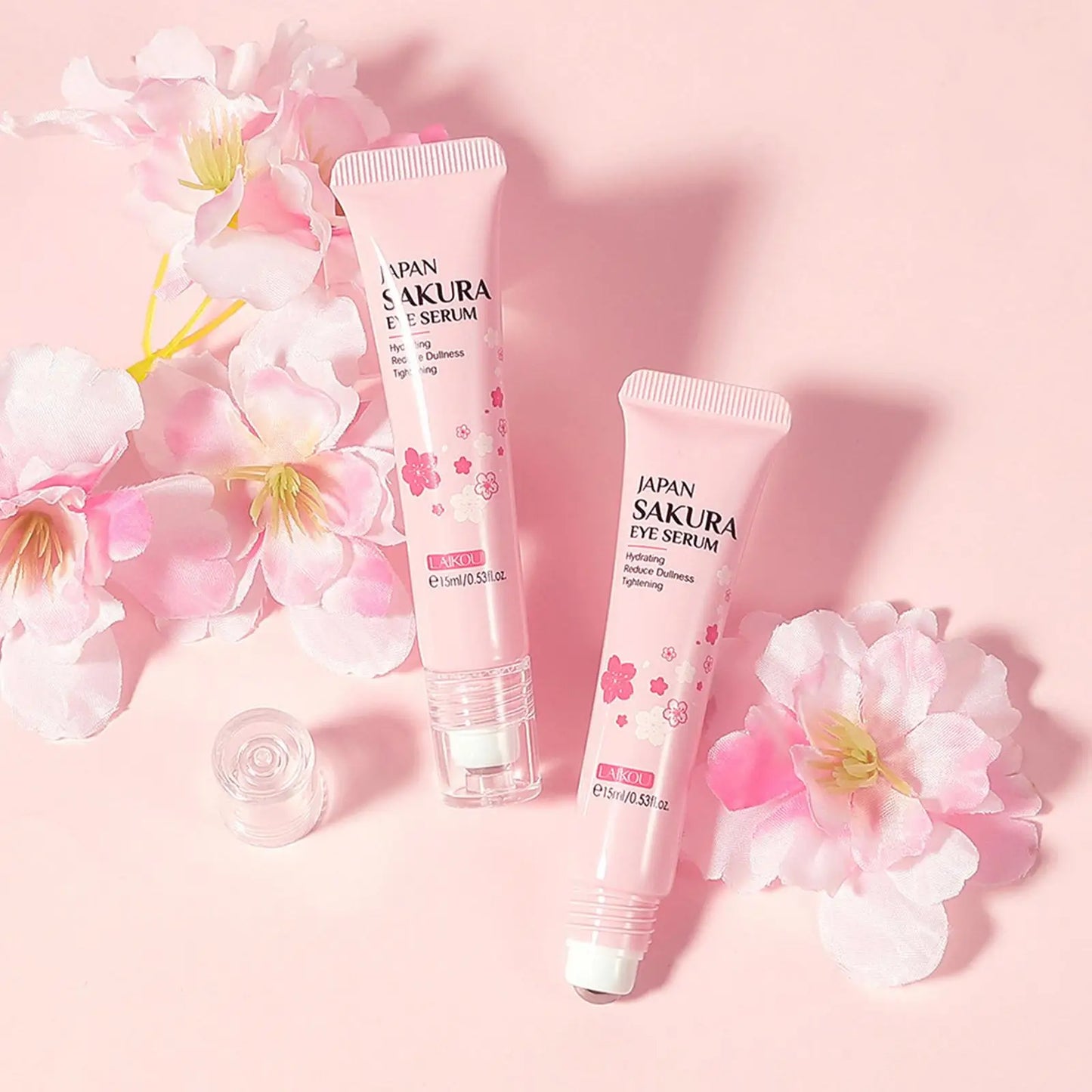 Sakura - Sérum Crème de Massage des Yeux Roll Ball Essence Raffermissant