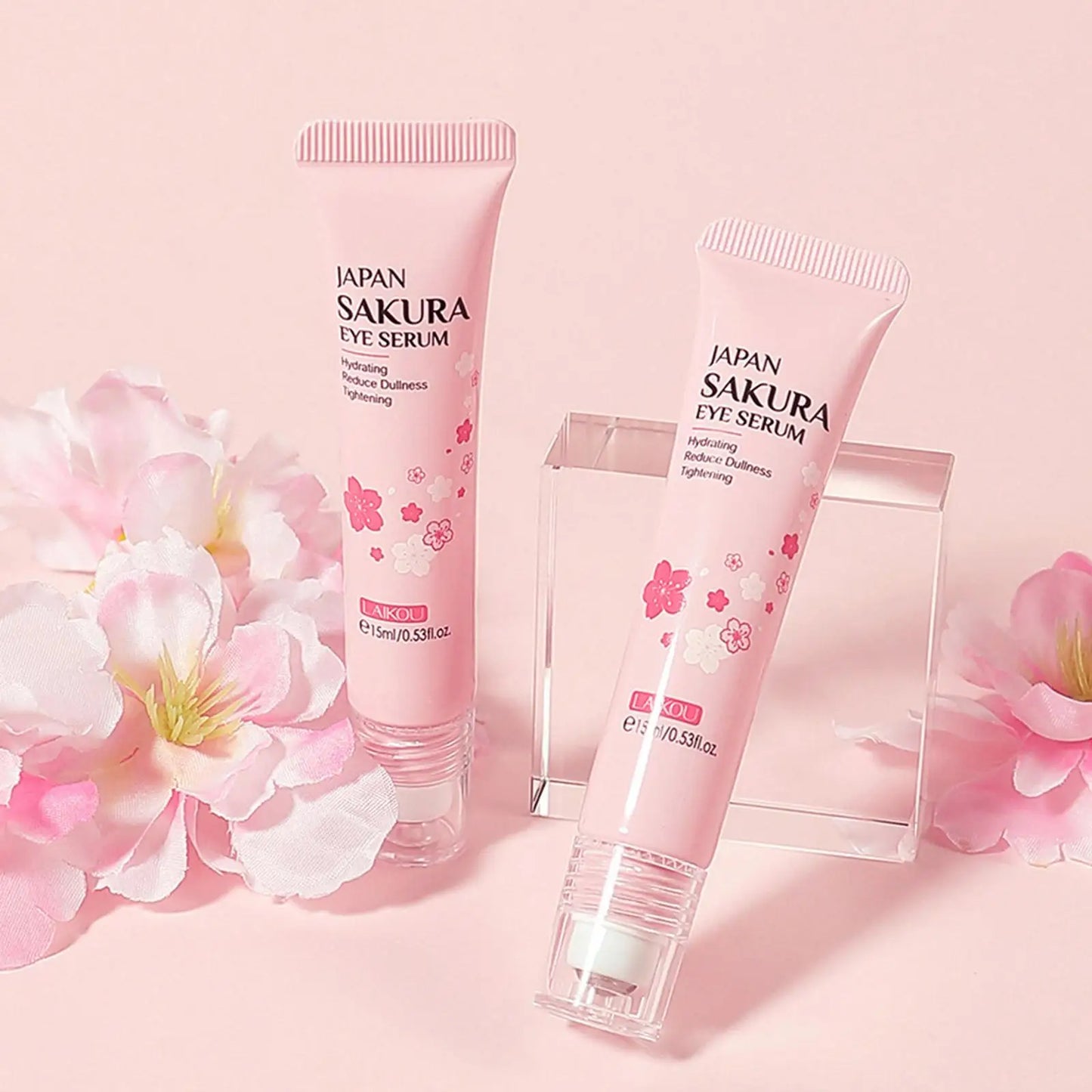 Sakura - Sérum Crème de Massage des Yeux Roll Ball Essence Raffermissant