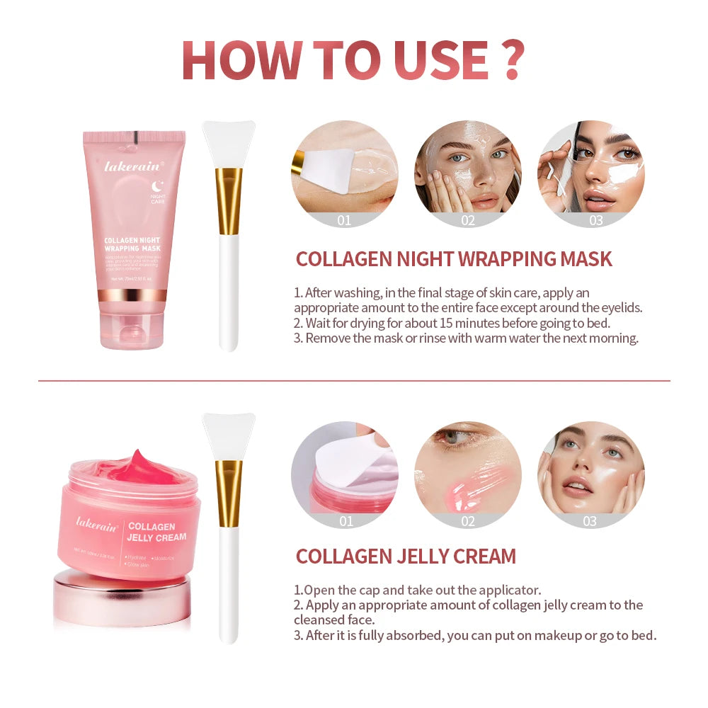 Masque de Nuit au Collagène - Skin Care Coréen