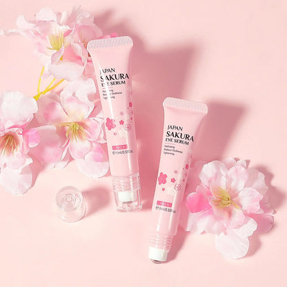 Sakura - Sérum Crème de Massage des Yeux Roll Ball Essence Raffermissant